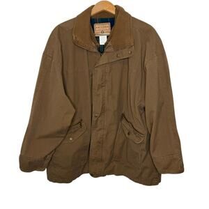 VINTAGE ARIZONA JEANS CO Men's XXL Chore Jacket Barn Coat Vest Canvas Brown